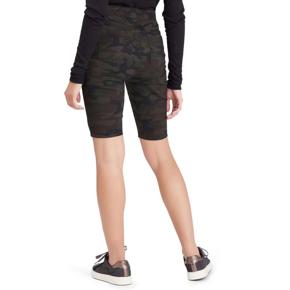 SANCTUARY Runway Bike Shorts - Earth Camo - NWT - Picture 3 of 6